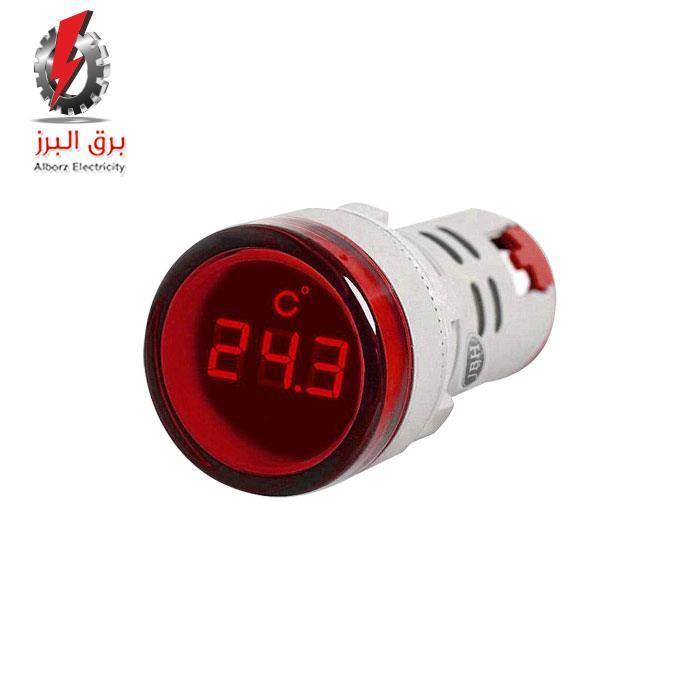 چراغ سیگنال ترمومتر گرد 0 تا °300 سانتی گراد قطر22 JBH